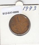 S12-G17-0006 Portugal 1 escudo 1973  VF