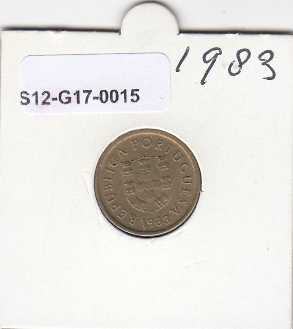 S12-G17-0015 Portugal 1 escudo 1983  XF
