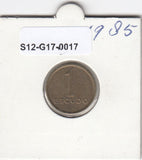 S12-G17-0017 Portugal 1 escudo 1985  VF
