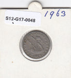 S12-G17-0048 Portugal 2.5 escudos 1963  VF