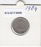 S12-G17-0068 Portugal 2.5 escudos 1984  VF