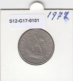 S12-G17-0101 Portugal 5 escudos 1977  VF+