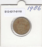 S12-G17-0110 Portugal 5 escudos 1986  FI