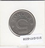 S12-G17-0239 Zweden 5 Kronor 1982  VF