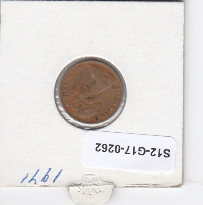 S12-G17-0262 Australië 1 cent 1971  VF