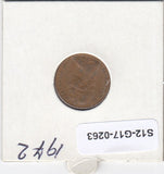 S12-G17-0263 Australië 1 cent 1972  VF