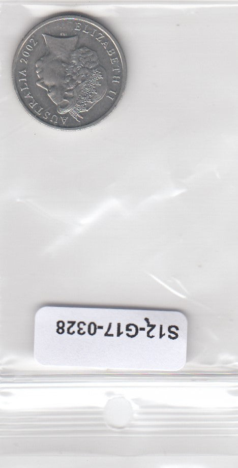 S12-G17-0328 Australië 5 cents 2002  VF