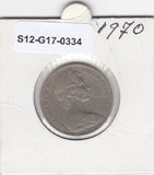 S12-G17-0334 Australië 10 cents 1970  VF