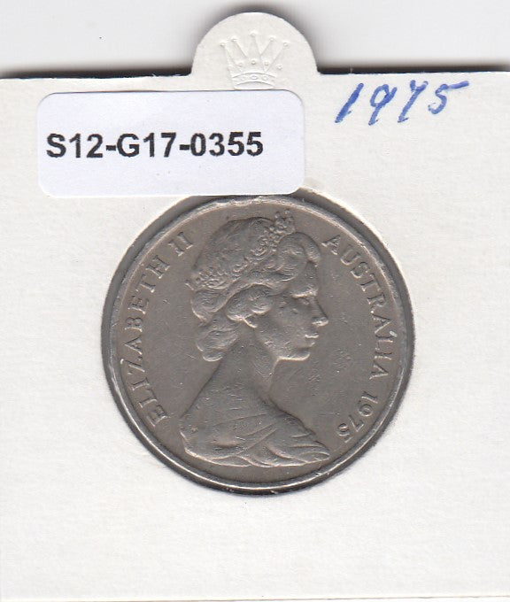 S12-G17-0355 Australië 20 cents 1975  VF