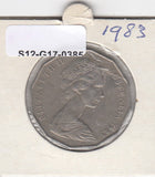 S12-G17-0385 Australië 50 cents 1983  VF