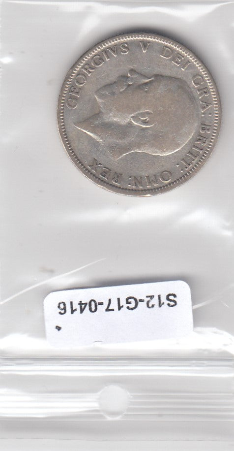 S12-G17-0416 Verenigd Koninkrijk 1 florin 1936 ZILVER ZEER FIJN