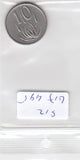 S12-G17-0495 Zuid Afrika 10 cent 1977  VF+