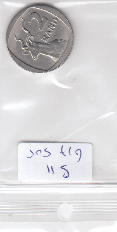 S12-G17-0505 Zuid Afrika 2 rand 1991  XF