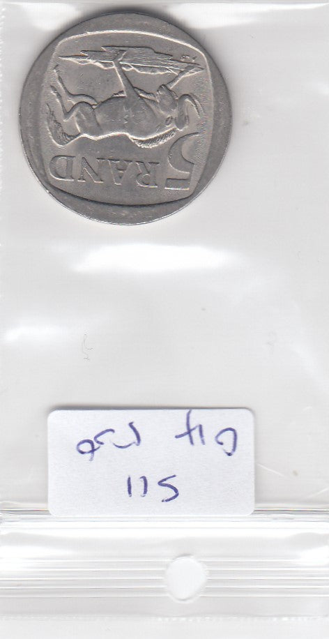 S12-G17-0506 Zuid Afrika 5 rand 1994  XF