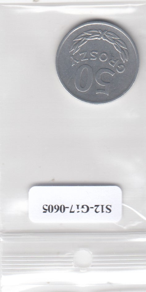 S12-G17-0605 Polen 50 groszy 1973  VF