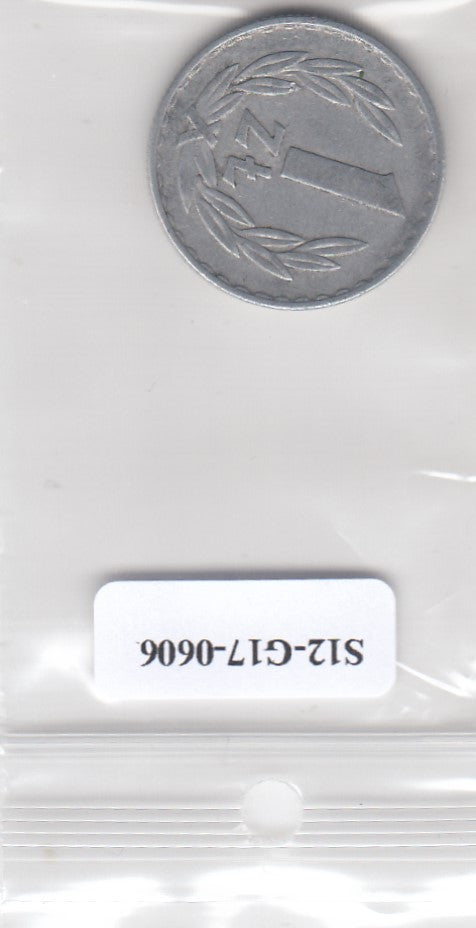 S12-G17-0606 Polen 1 zloty 1974  VF
