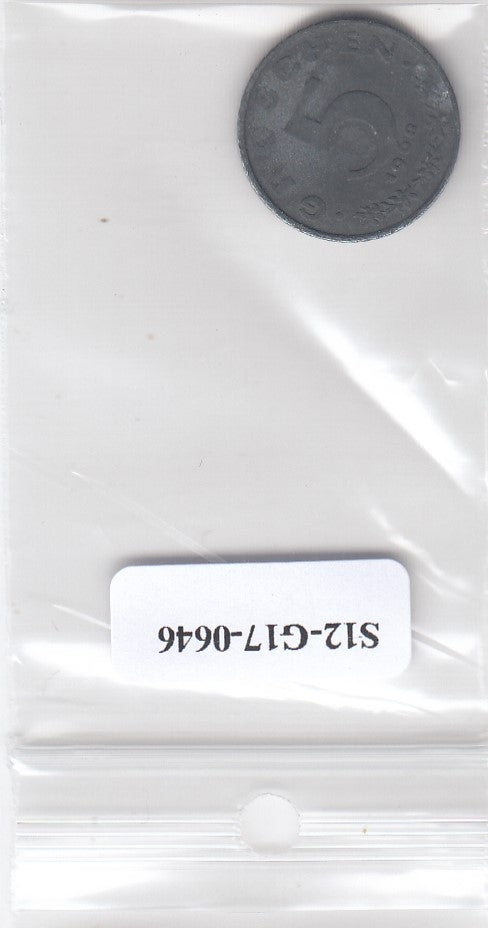 S12-G17-0646 Oostenrijk 5 groschen 1968  VF