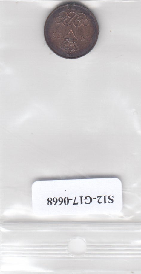 S12-G17-0668 Denemarken 5 ore 1973  VF