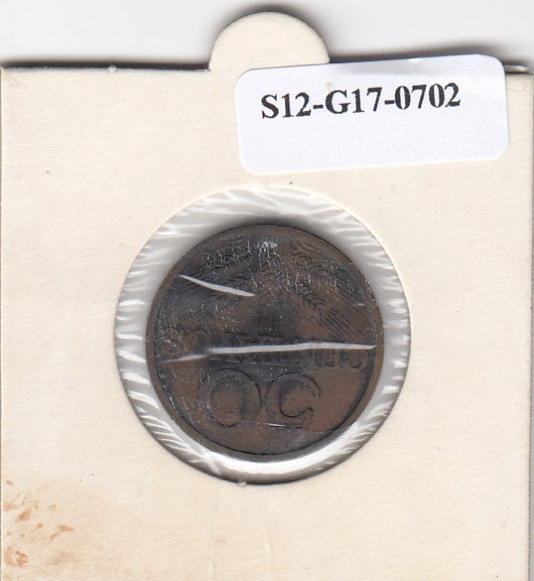 S12-G17-0703 Portugal 50 centavos 1973  VF