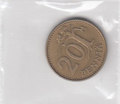 S12-G17-0731 Finland 10 pennia 1984  XF