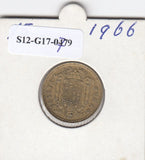 S12-G17-0779 Spanje 1 peseta 1966 (STAR 1975) VF