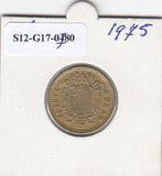 S12-G17-0780 Spanje 1 peseta 1975 (STAR 1976) VF