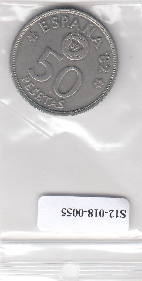 S12-G18-0055 Spanje 50 pesetas 1980 Jaar 81 XF KM819