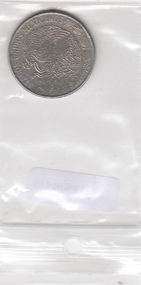 S12-G18-0129 Mexico 50 centavos 1971  VF KM452