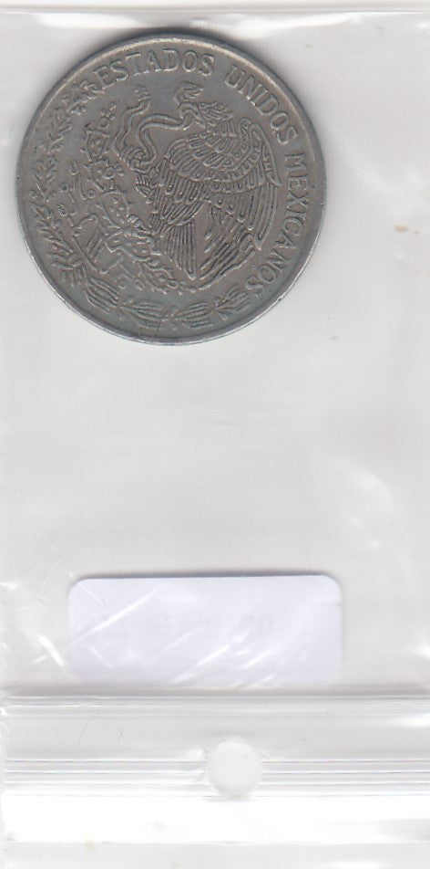 S12-G18-0130 Mexico 1 peso 1972  VF KM460