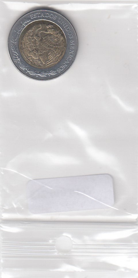 S12-G18-0132 Mexico 1 peso 1996  VF KM603