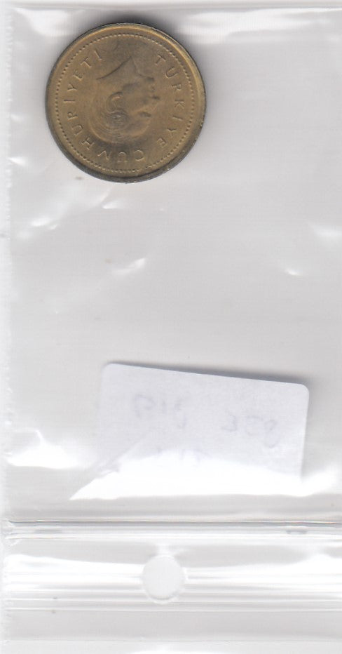 S12-G18-0388 Turkije 5000 lira 1995  VF KM1029.1