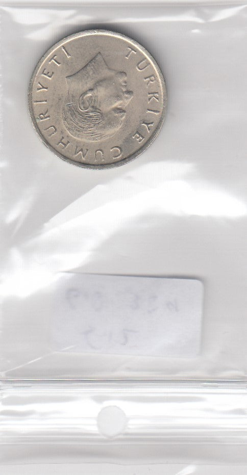 S12-G18-0389 Turkije 10 bin lira 1995  XF+ KM1027
