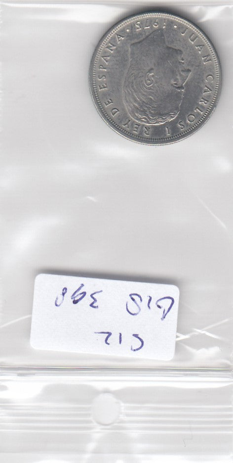 S12-G18-0398 Spanje 5 pesetas 1975 (Jaar 1979) VF KM807