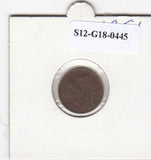 S12-G18-0445 Zwitserland 1 rappen 1951  VF KM46