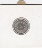 S12-G18-0460 Zwitserland 5 rappen 1932  VF KM26b