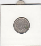 S12-G18-0522 Zwitserland 10 rappen 1973  VF KM27