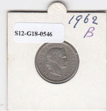 S12-G18-0546 Zwitserland 20 rappen  1962  VF KM29a