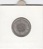 S12-G18-0558 Zwitserland 20 rappen  1980  VF KM29a