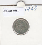 S12-G18-0561 Zwitserland 1/2 franc 1968  FI/VF KM23a