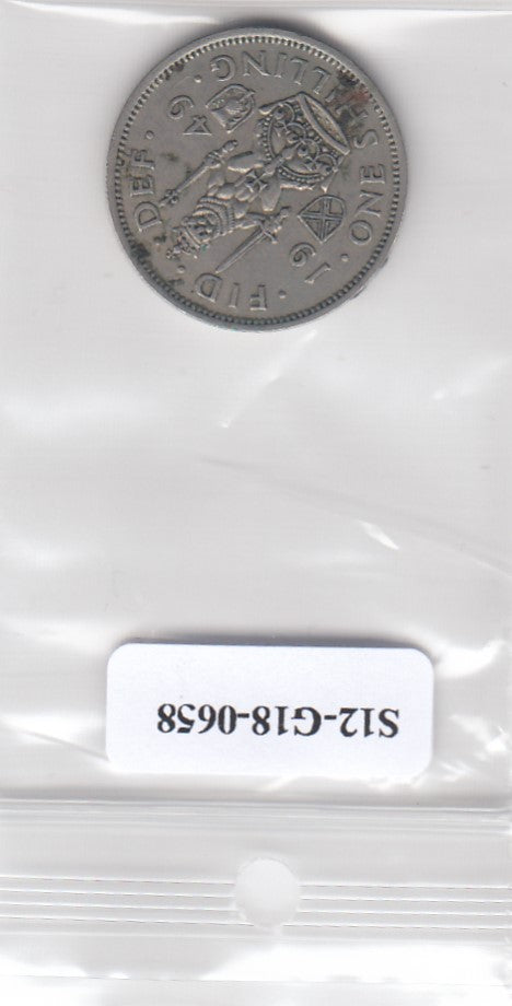 S12-G18-0658 Verenigd Koninkrijk 1 shilling 1949 ZF KM877 Schots