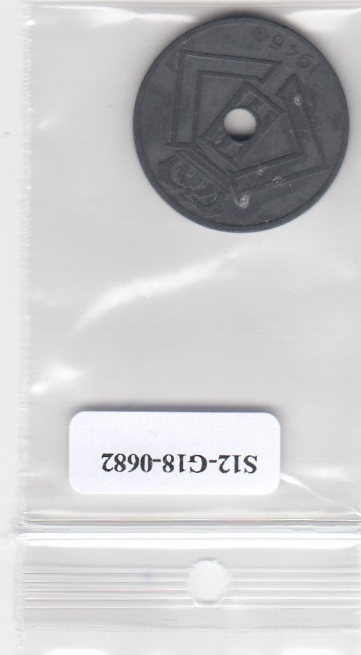 S12-G18-0682 België 25 centimes 1946 belgie VF KM132