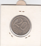 S12-G19-0102 Rusland 20 rubles 1992 Moscow XF Y314