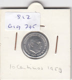 S12-G19-0245 Spanje 10 centimos 1959  XF KM790