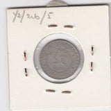 S12-G19-0265 Suriname 25 cents 1962  VF KM14