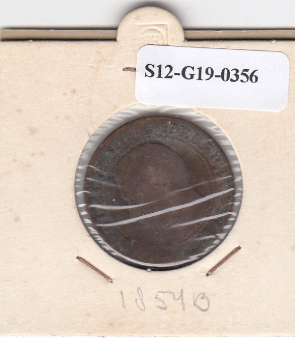 S12-G19-0356 Frankrijk 5 centimes 1854 A FI/VF KM777
