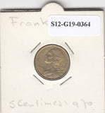 S12-G19-0364 Frankrijk 5 centimes 1970  VF KM933