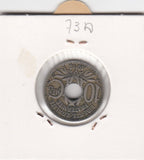 S12-G19-0398 Frankrijk 10 centimes 1918  VF KM866a