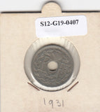 S12-G19-0407 Frankrijk 10 centimes 1931  VF KM866a