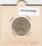 S12-G19-0426 Frankrijk 10 centimes 1980  VF KM929