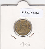 S12-G19-0476 Frankrijk 50 centimes 1926  VF KM884